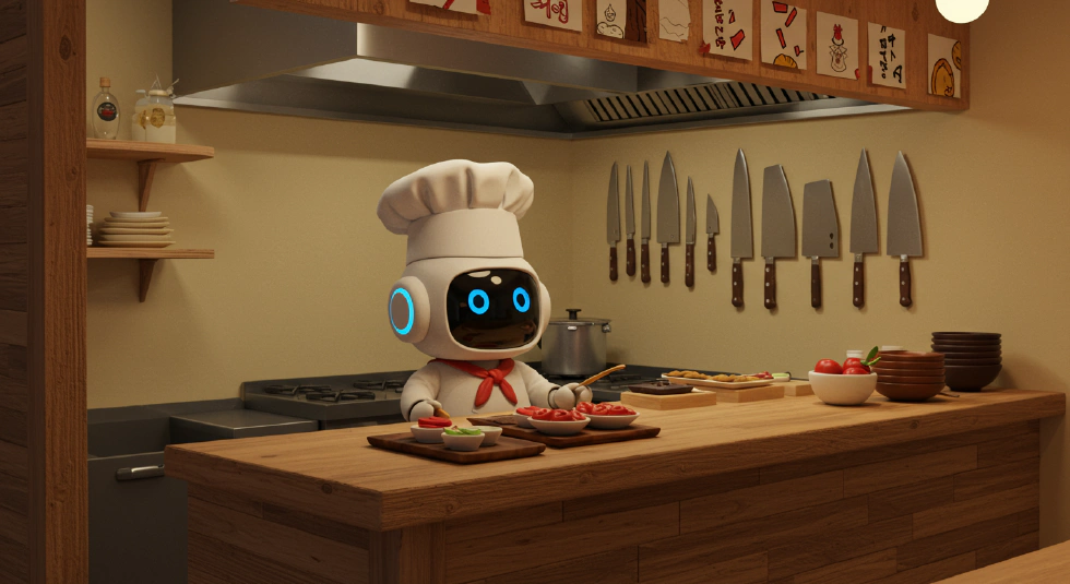 Cooker AI Robot
