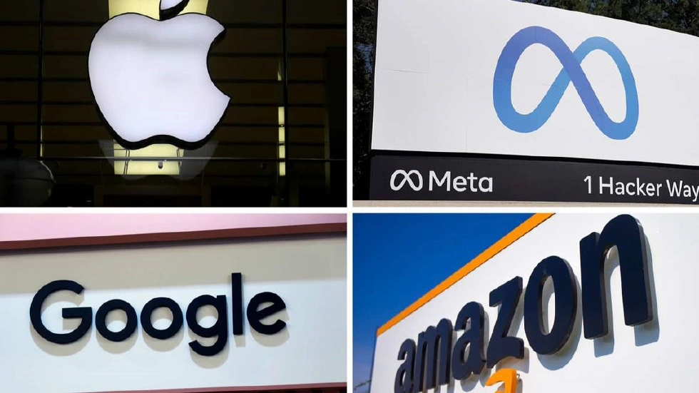 Apple, Meta, Google and Amazon