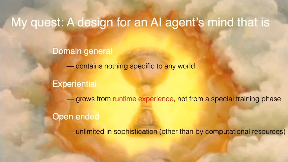 My Quest: A design For An AI Agent’s Mind That Is