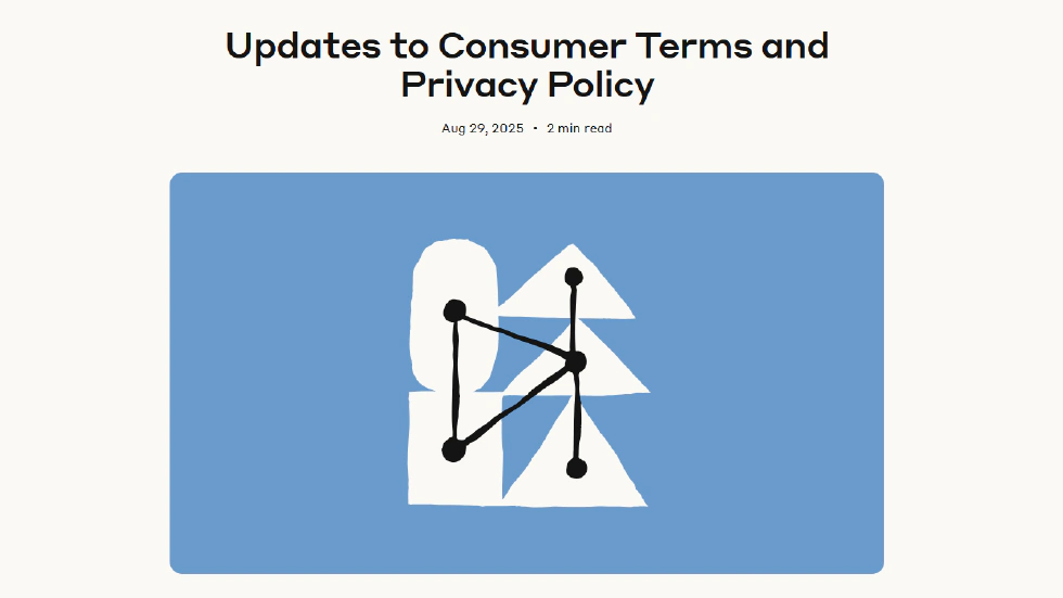 Updates to Consumer Terms and Privacy Policy - Anthropic