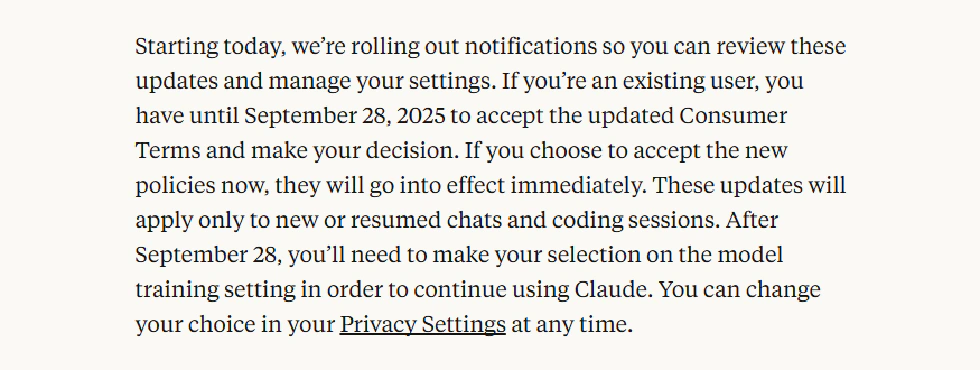 Updates to Consumer Terms and Privacy Policy - Anthropic