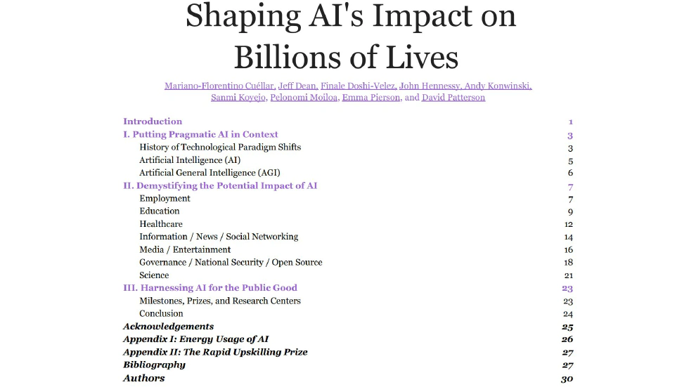 Shaping AI’s Impact on Billions of Lives - X (Twitter)