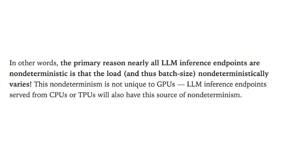 Defeating Nondeterminism in LLM Inference-3 - via Thinking Machines Lab
